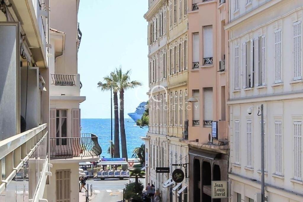 Superbe Appartement Avec Terrasse 1Mn Des Plages De La Croisette Cannes Exterior photo